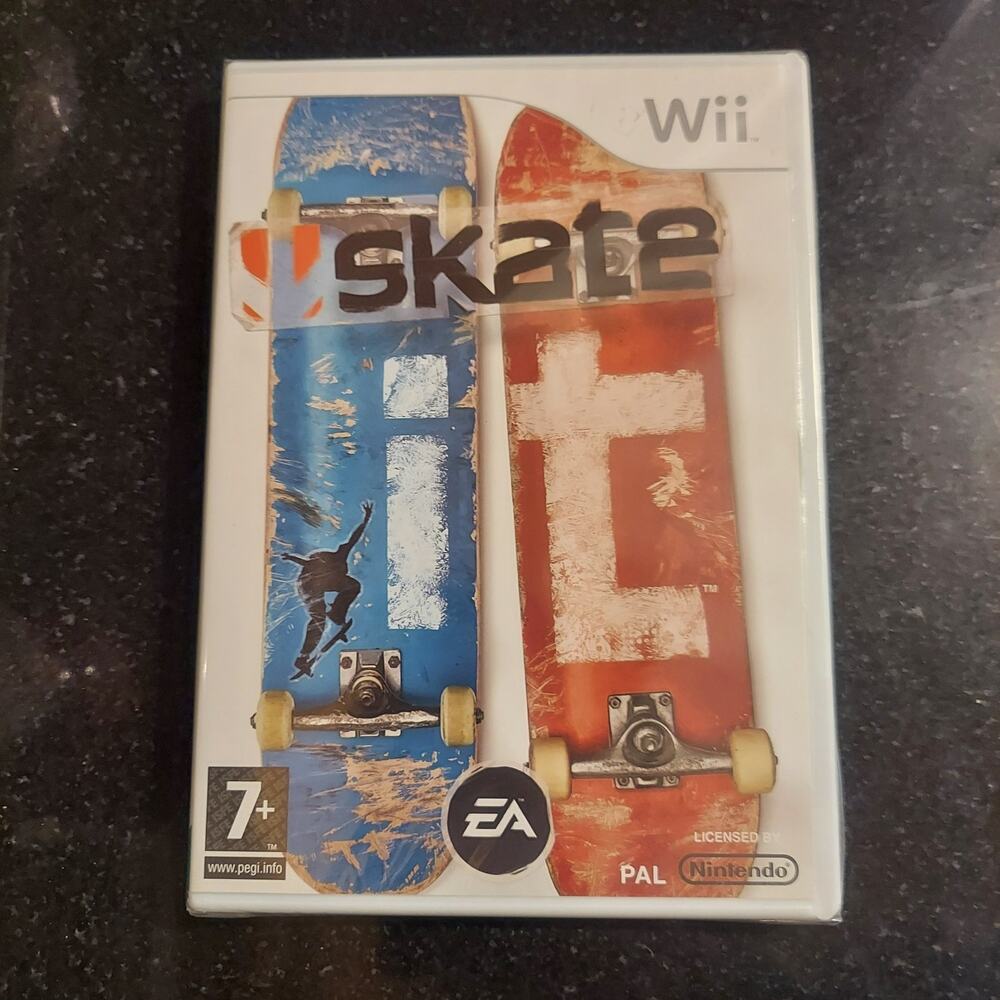 Wii Skate It NEW/SEALED (PAL Europe Region Locked Version)